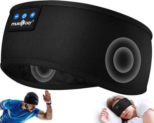 MUSICOZY 2-in-1 Bluetooth Sleep & Sports Headband