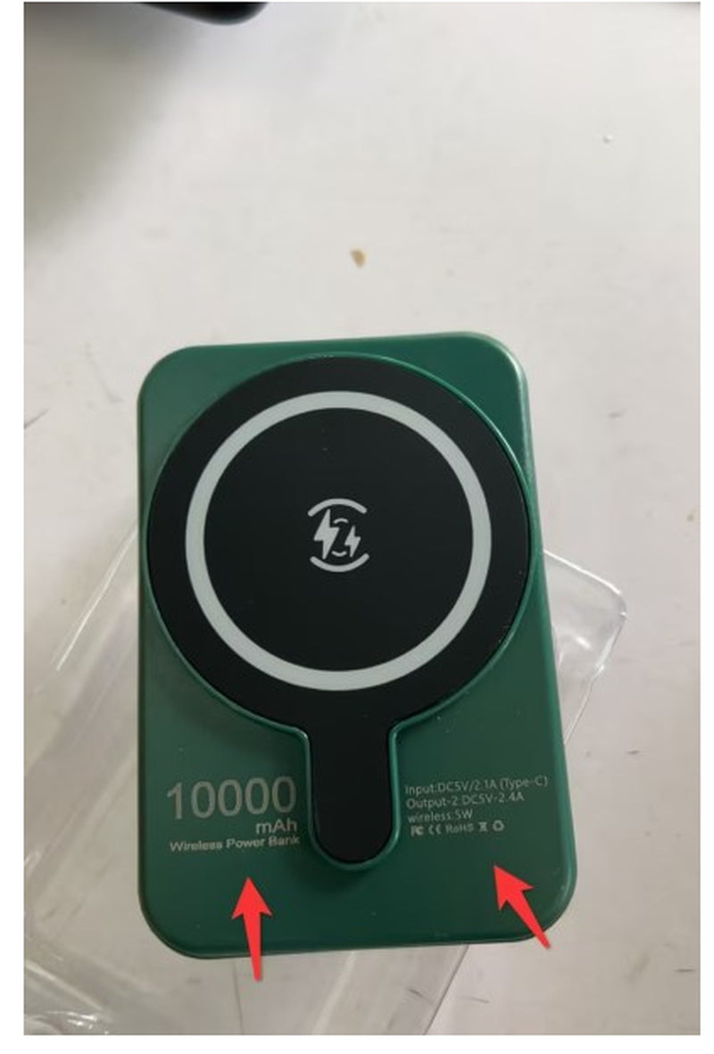Fast Magnetic Wireless Charger & Power Bank