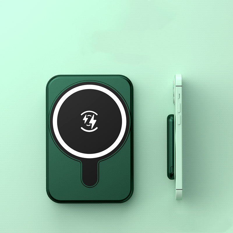 Fast Magnetic Wireless Charger & Power Bank